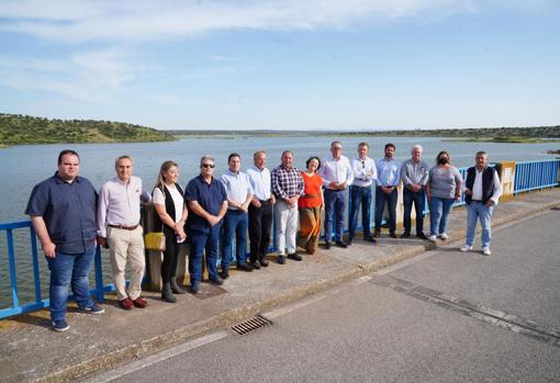 Acto de los alcaldes del PSOE con la subdelegada