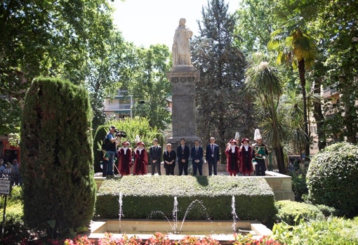 Representación política en la plaza de Mariana Pineda