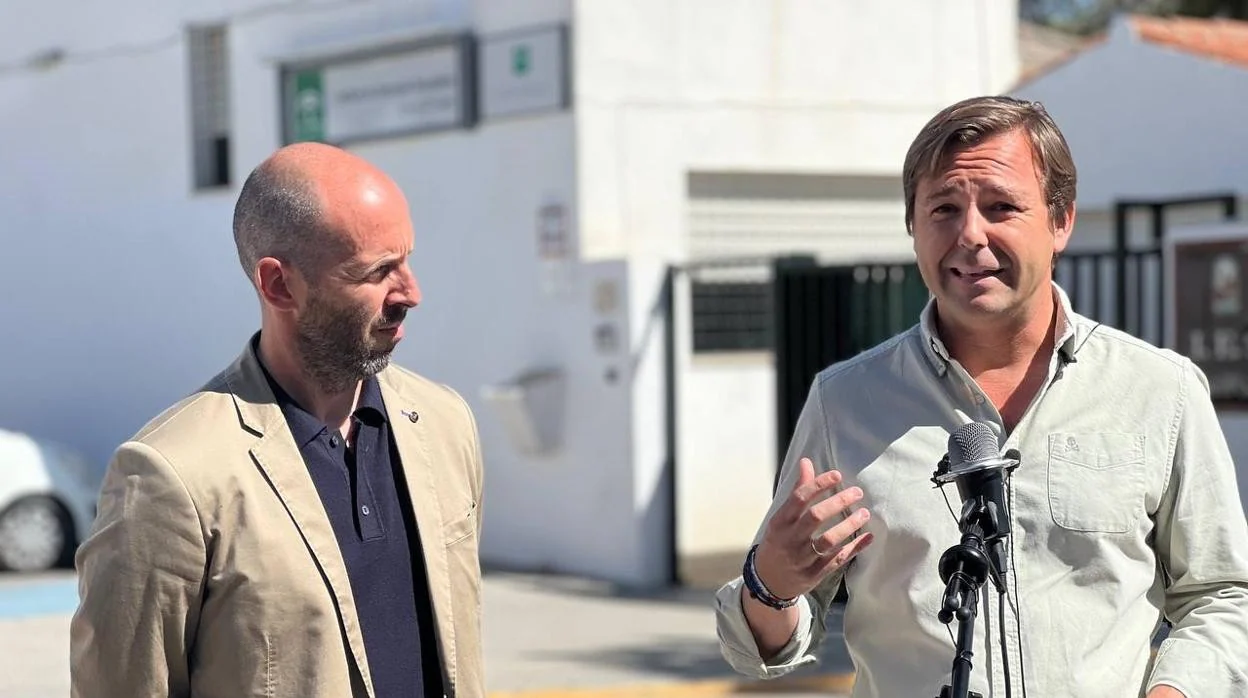 El candidato al Partido Popular de Andalucía y candidato al Parlamento andaluz Antonio Repullo en Pozoblanco