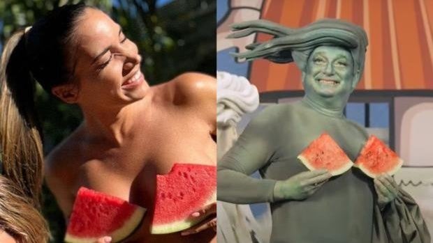 (En video) El posado viral de India Martínez con sus hermanas se cuela en la final del Carnaval de Cádiz