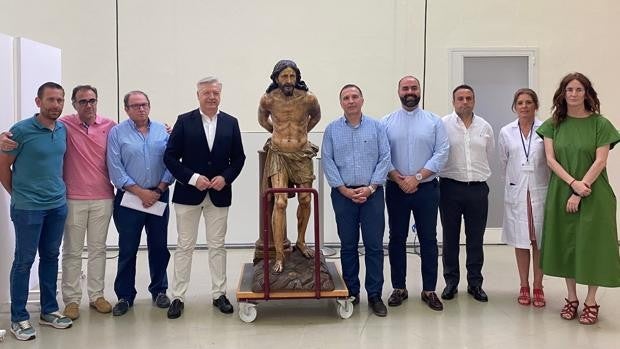 El Amarrado de Lucena, obra de Pedro Roldán, llega al IAPH para el estudio previo a su restauración