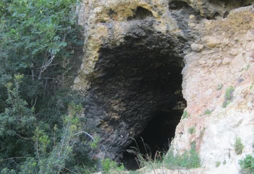 Cueva del término municipal en el que se escondieron