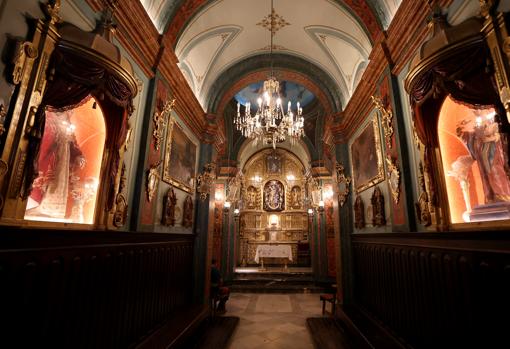 Interior de la iglesia de Nuestra Señora de Belén