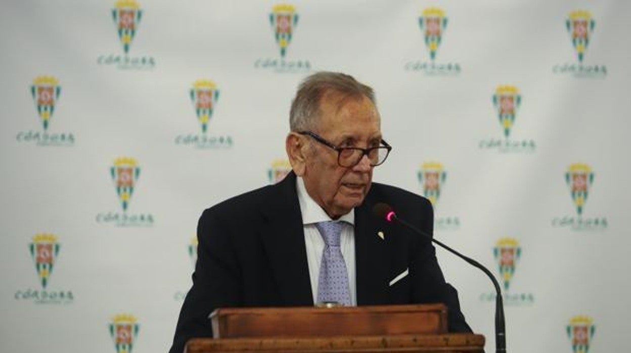 El expresidente del Córdoba CF, Rafael Campanero