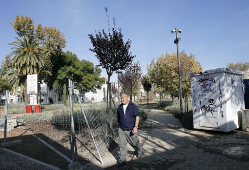 Obras de creación del parque en su segunda fase