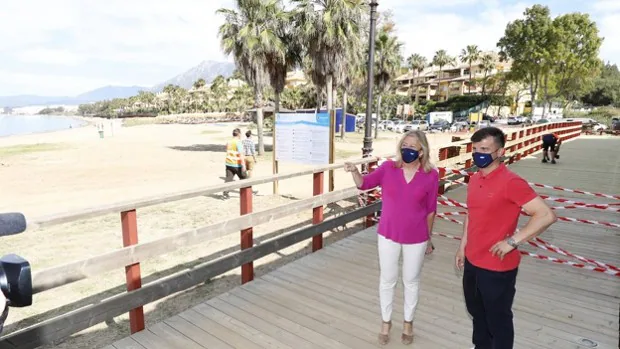 El Gobierno quiere derruir el paseo marítimo en la 'milla de oro' de Marbella