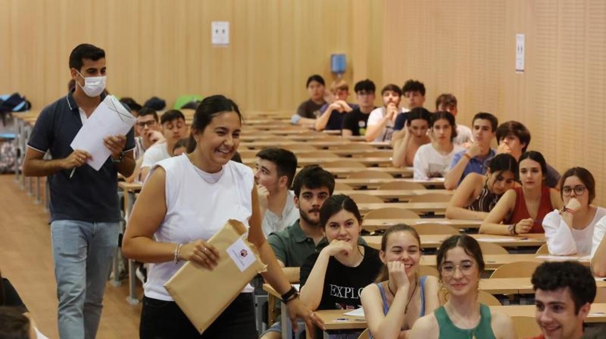 Examen de Selectividad en Córdoba el pasado 14 de junio