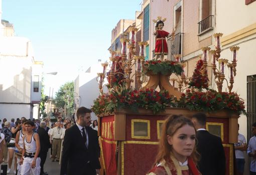 El Dulce nombre de Jesús, en el corpus de la Estrella