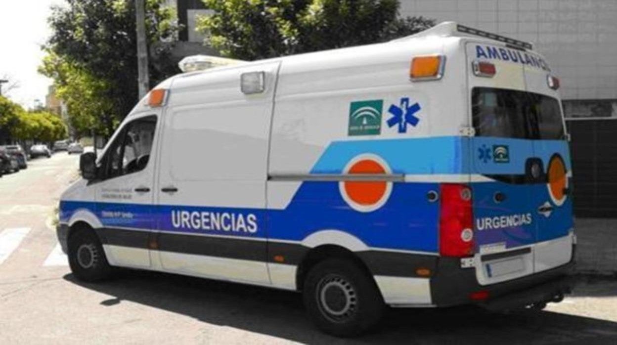 Una ambulancia en una imagen de archivo