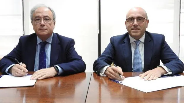 Cajasur y CECO acuerdan que el banco se adhiera a la patronal de Córdoba como miembro de pleno derecho