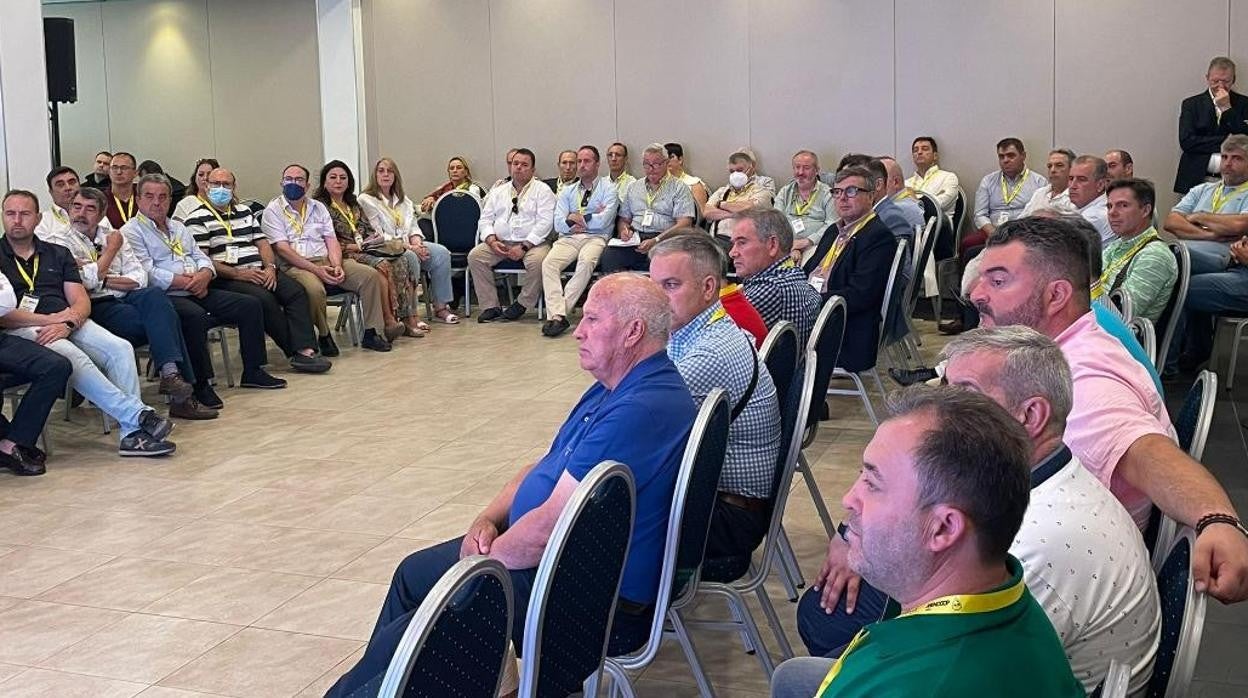 Socios asistentes a la asamblea de Jaencoop