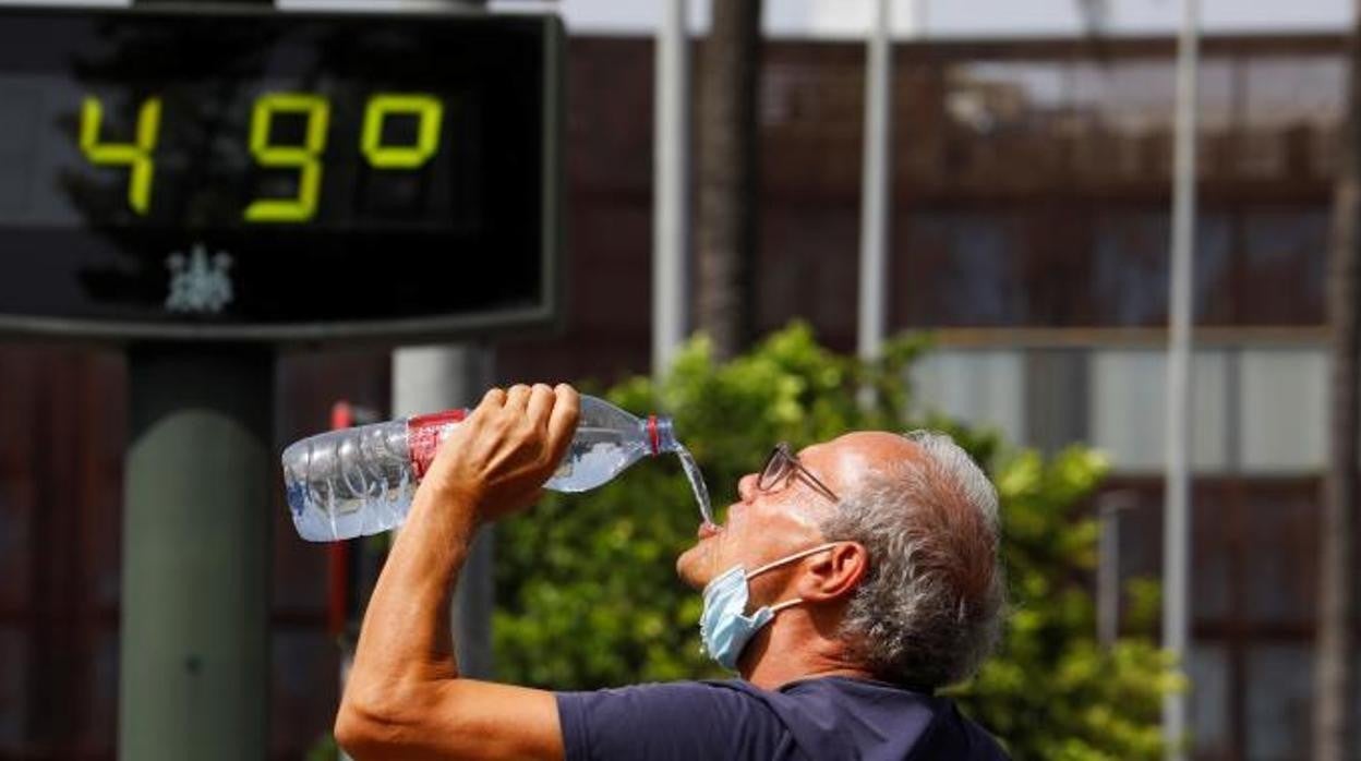 Temperaturas cercanas a los 50ºC en España.