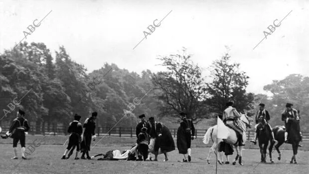 La parodia de corrida de toros que se celebró en Inglaterra en 1910
