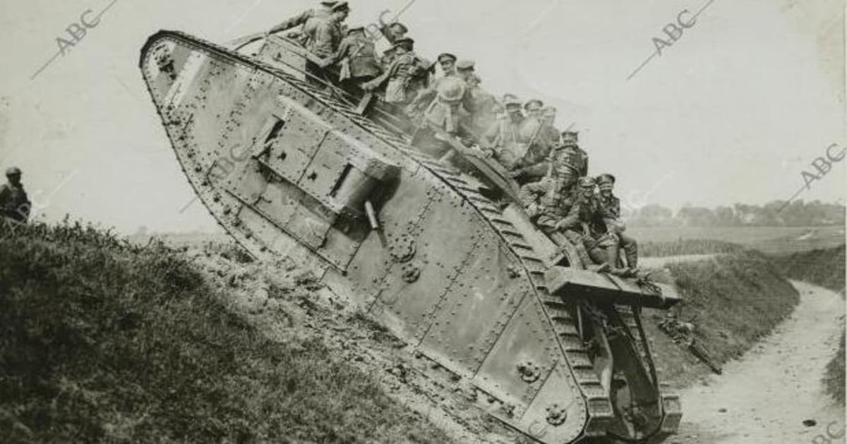 Las nuevas armas que debutaron en la Primera Guerra Mundial - Archivo ABC