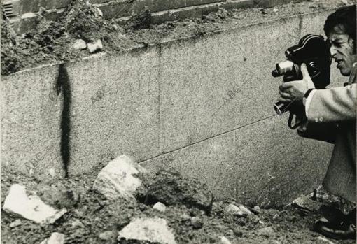 La raya que fue utilizada por los terroristas como referencia para detonar los explosivos