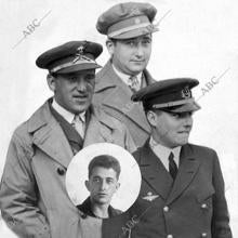 Los tripulantes del «Plus Ultra»