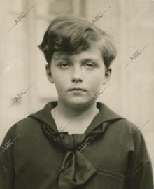 Otto de Habsburgo a los 12 años de edad.