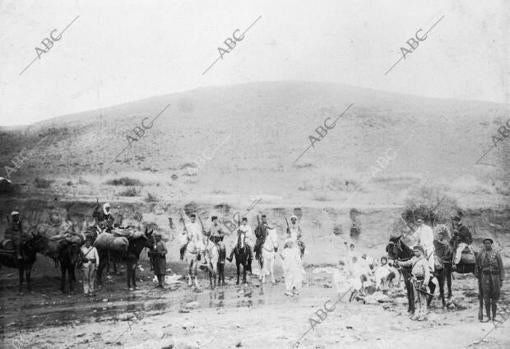 Caballería de las Fuerzas Regulares Indígenas en Bu Xda.