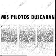 Entrevista con al almirante Teraoka, en 1965