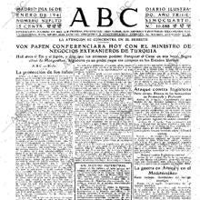 Una de las últimas crónicas de Luis Calvo antes de ser detenido por los británicos