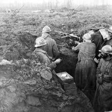 Trincheras de la Primera Guerra Mundial