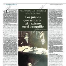 Reportaje sobre los juicios de Núremberg en el 70 aniversario