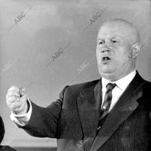 El político ruso Nikita Kruschev.