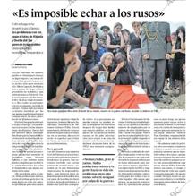 Reportaje de la guerra de Georgia promovida por Putin en 2008