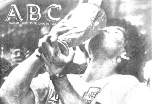 Portada del mundial de 1986
