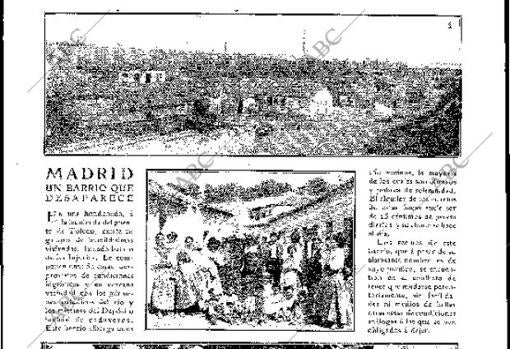 Crónica de la desaparición del barrio de la Injurias