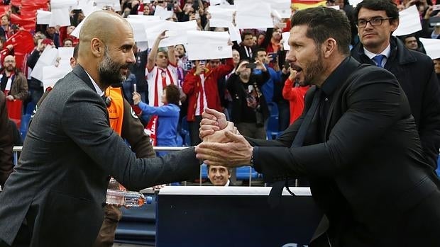 Simeone da una lección de estrategia a Guardiola