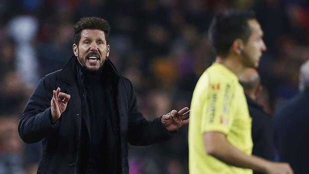 Simeone: «Felicito al Barcelona por manejar todo tan bien»