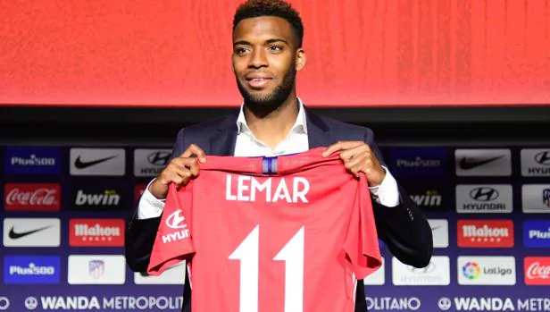 Lemar, presentado: «Intentaremos ganar la Champions aquí en nuestro campo»