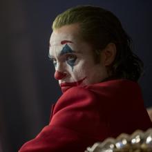 Joaquin Phoenix caracterizado como Joker