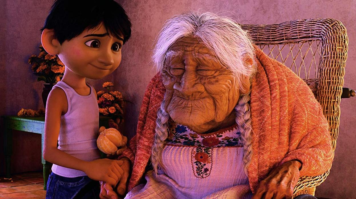 Escena de la película «Coco»