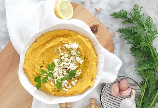 Resultado del humus de zanahorias.