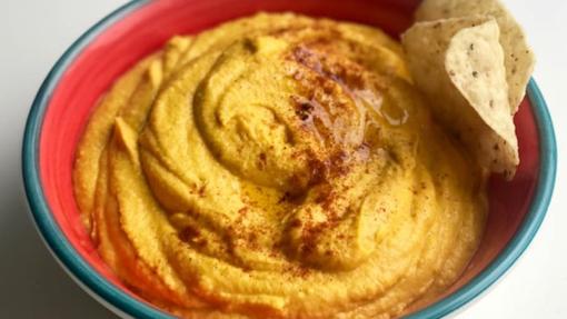 Hummus de zanahoria