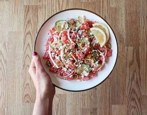 Ensalada de sandía