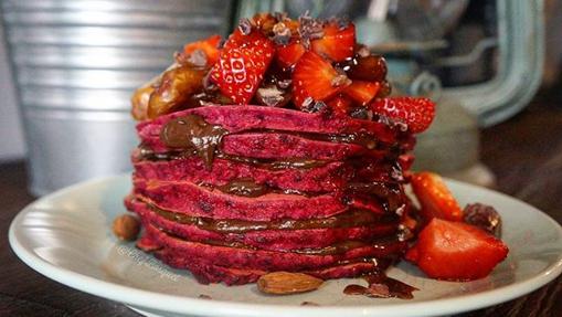 Tortitas red velvet.