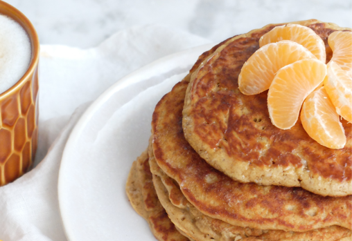 Pancakes de mandarina.