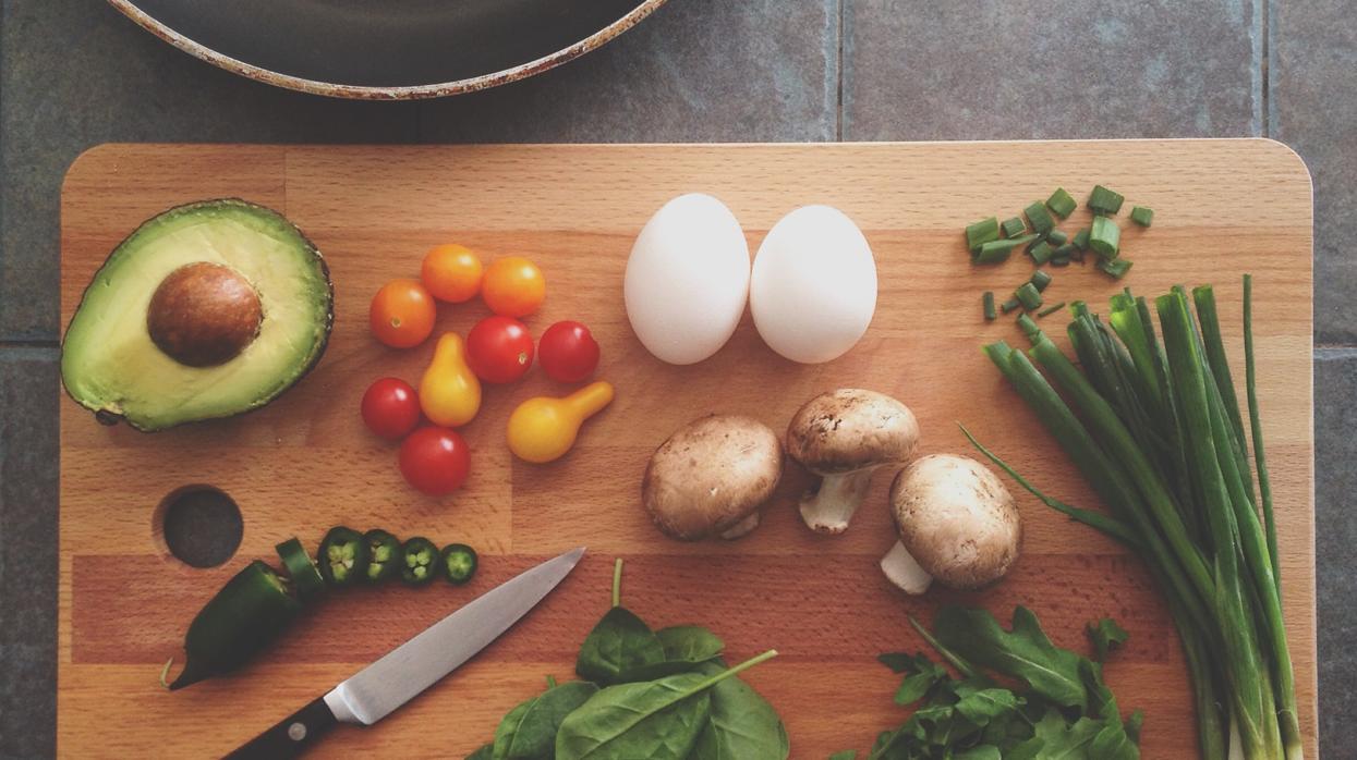 Un ejemplo de un menú de «batch cooking».