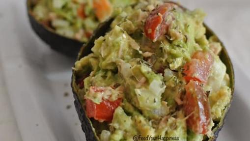 Aguacate relleno.