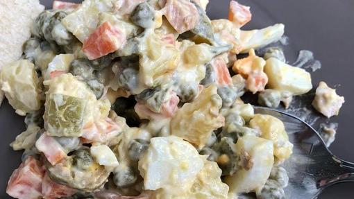 Ensaladilla con judías