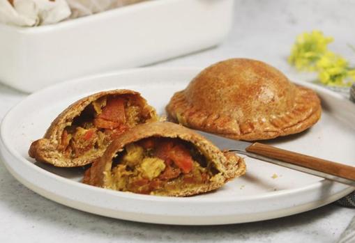 Empanadillas de pollo al curry