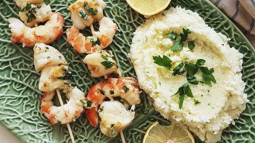 Ideas de brochetas para barbacoas saludables