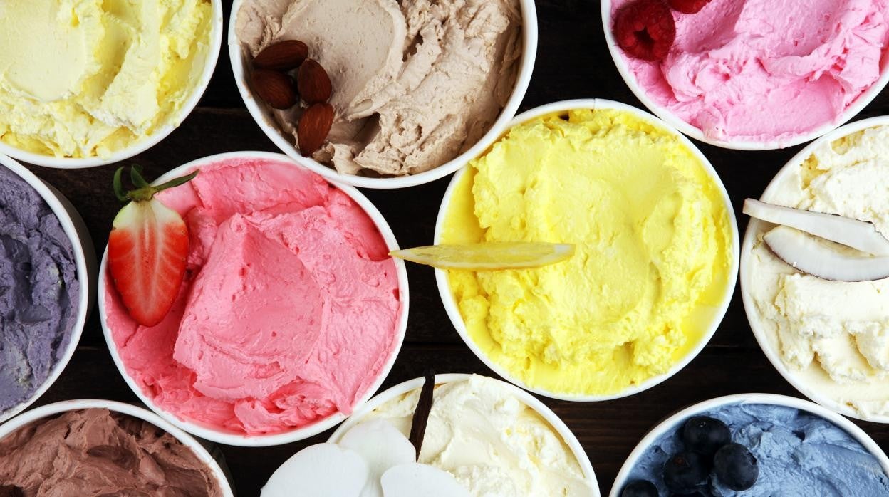 El cuerpo responde diferente si el helado es de hielo o si su base es leche o nata