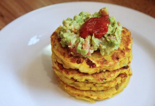 Tortitas de huevo con patatas