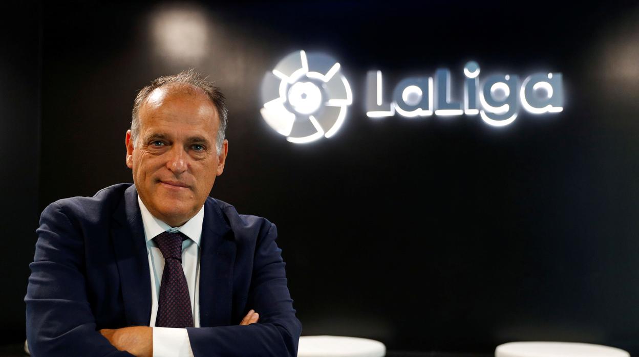 Javier Tebas, presidente de LaLiga