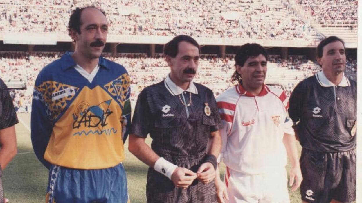 Carmelo, Maradona y aquellos Cádiz CF-Sevilla FC