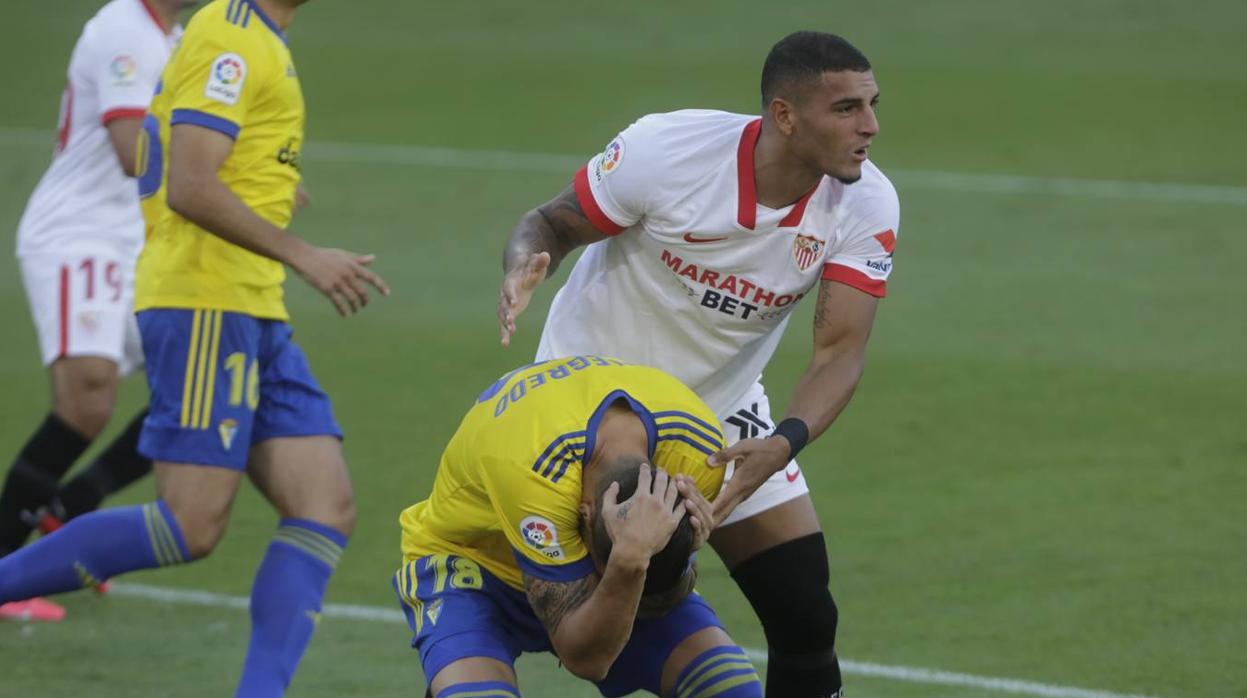 El Cádiz CF perdió ante el Sevilla FC en el Estadio Ramón de Carranza.